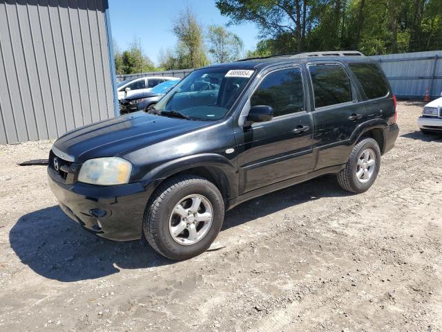 4F2YZ041X6KM06666 - 2006 MAZDA TRIBUTE S BLACK photo 1