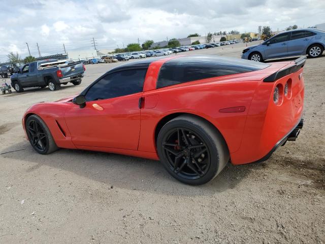 1G1YE2DW8C5101074 - 2012 CHEVROLET CORVETTE RED photo 2