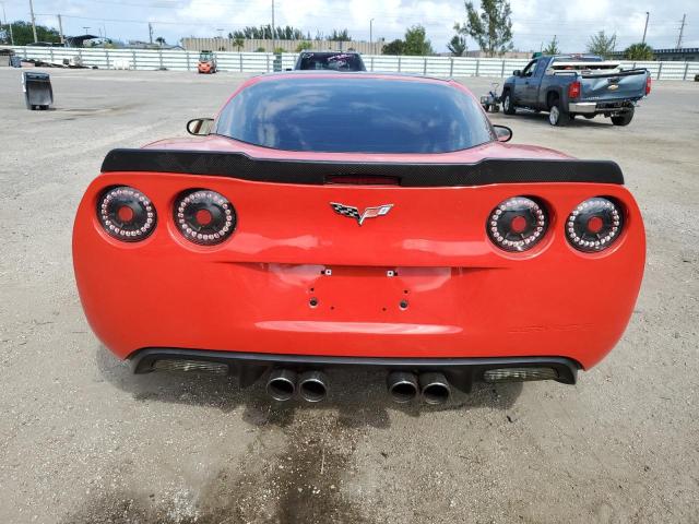 1G1YE2DW8C5101074 - 2012 CHEVROLET CORVETTE RED photo 6