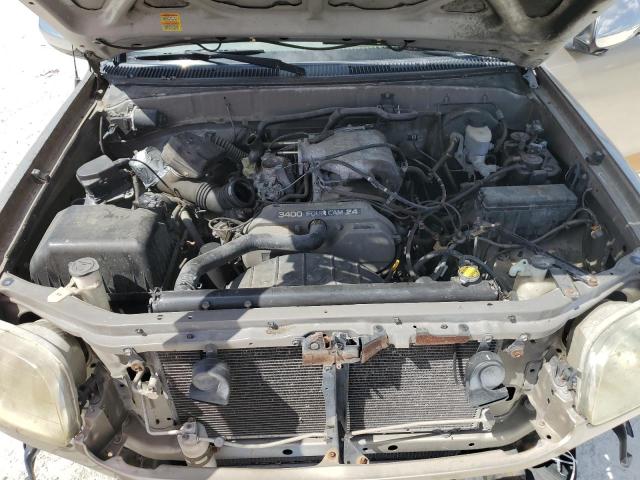 5TBRN34102S239182 - 2002 TOYOTA TUNDRA ACCESS CAB SR5 BEIGE photo 11