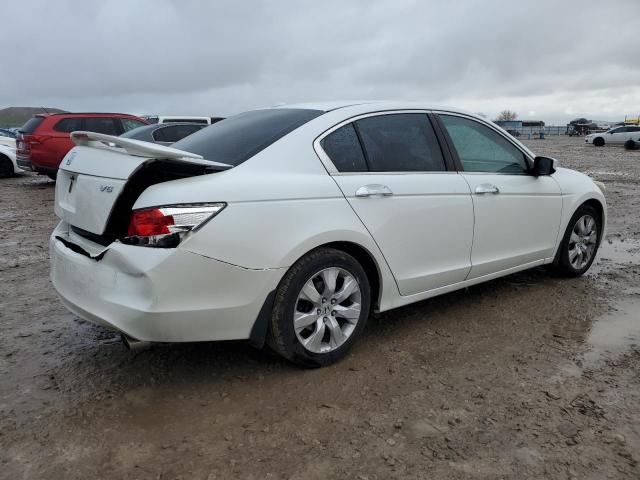 1HGCP36868A018307 - 2008 HONDA ACCORD EXL WHITE photo 3