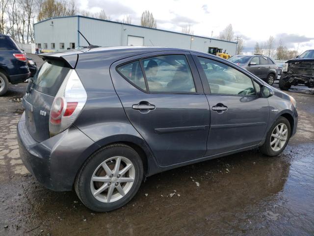 JTDKDTB32C1022733 - 2012 TOYOTA PRIUS C GRAY photo 3