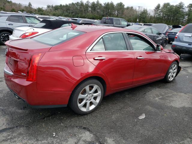 1G6AH5R35D0105844 - 2013 CADILLAC ATS LUXURY RED photo 3