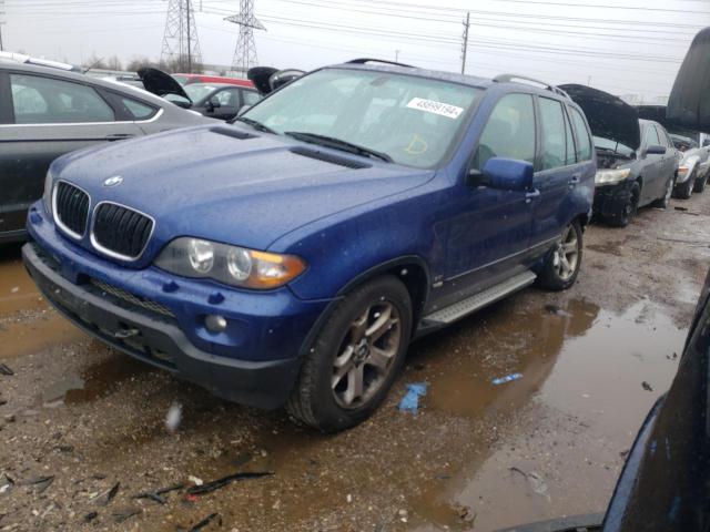 5UXFA13526LY16069 - 2006 BMW X5 3.0I BLUE photo 1