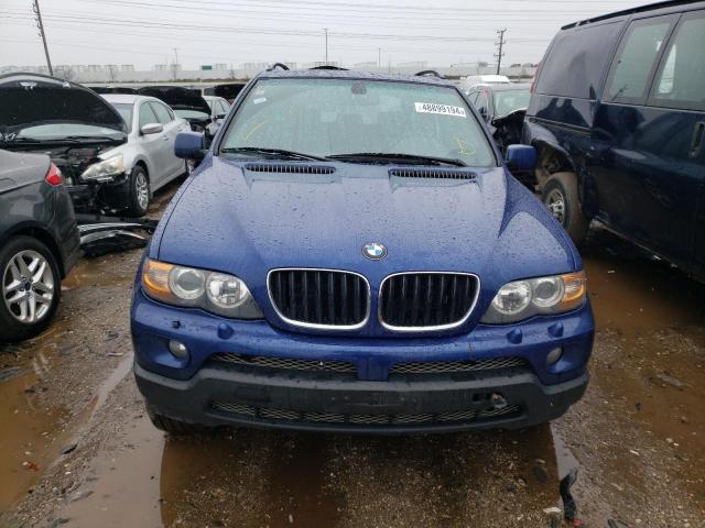 5UXFA13526LY16069 - 2006 BMW X5 3.0I BLUE photo 5