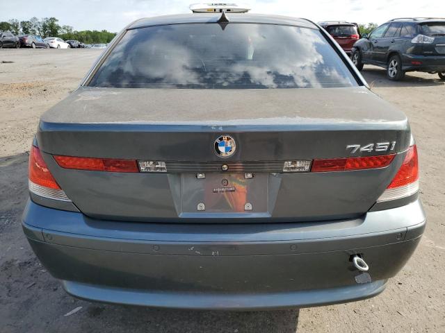 WBAGL634X3DP65606 - 2003 BMW 745 I GRAY photo 6