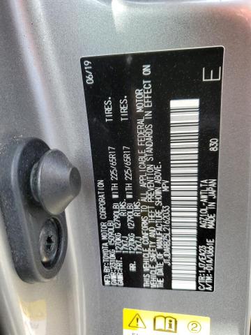 JTJDARBZ5L2162033 - 2020 LEXUS NX 300 GRAY photo 13