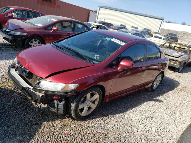 19XFA1F69BE001618 - 2011 HONDA CIVIC LX-S Bordeaux photo 1