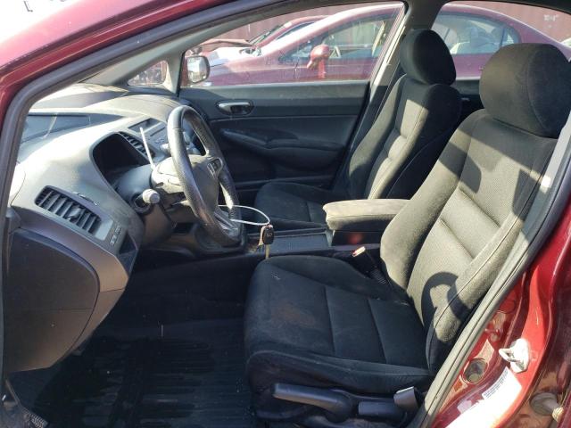 19XFA1F69BE001618 - 2011 HONDA CIVIC LX-S Bordeaux photo 7
