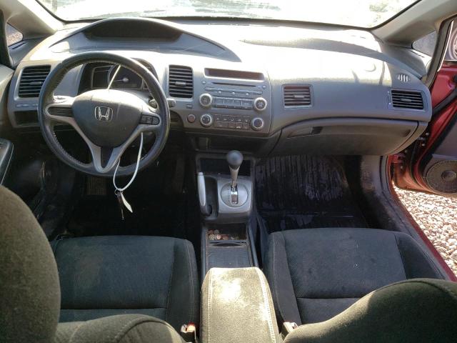 19XFA1F69BE001618 - 2011 HONDA CIVIC LX-S Bordeaux photo 8
