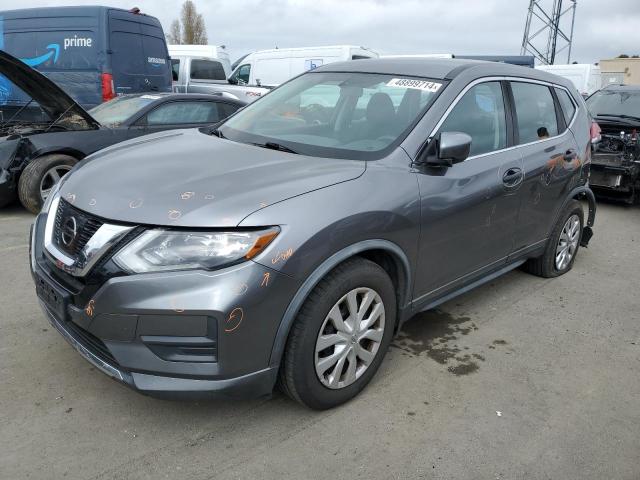 KNMAT2MT8HP600313 - 2017 NISSAN ROGUE S GRAY photo 1