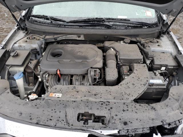 5NPE34AF6GH278017 - 2016 HYUNDAI SONATA SPORT SILVER photo 11