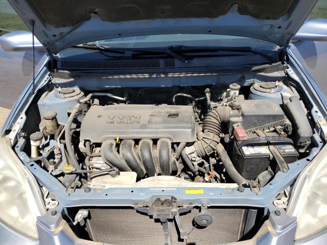 2T1KR32E48C696615 - 2008 TOYOTA COROLLA MA XR BLUE photo 11