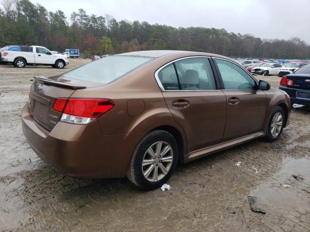 4S3BMBC61C3040020 - 2012 SUBARU LEGACY 2.5I PREMIUM TAN photo 3