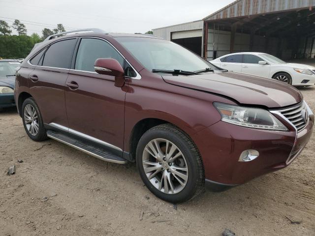 2T2ZK1BA4EC135729 - 2014 LEXUS RX 350 MAROON photo 4