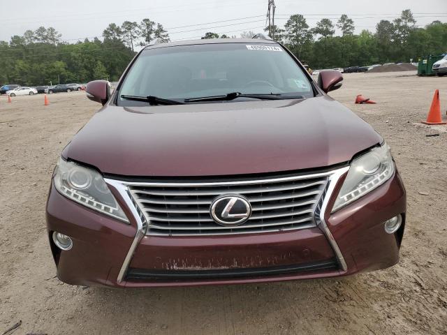 2T2ZK1BA4EC135729 - 2014 LEXUS RX 350 MAROON photo 5