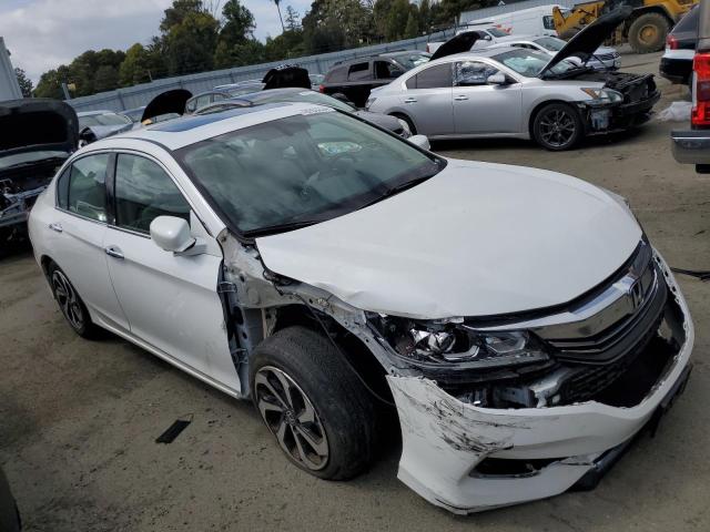 1HGCR3F88GA006314 - 2016 HONDA ACCORD EXL WHITE photo 4