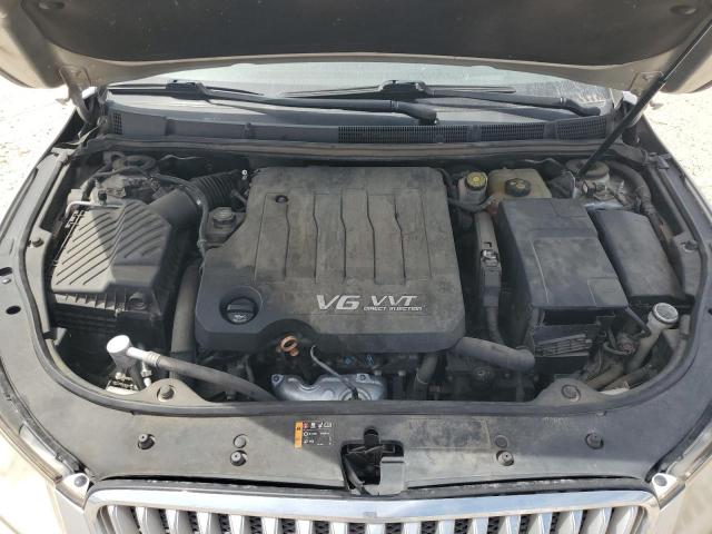 1G4GE5GD8BF386913 - 2011 BUICK LACROSSE CXS SILVER photo 11