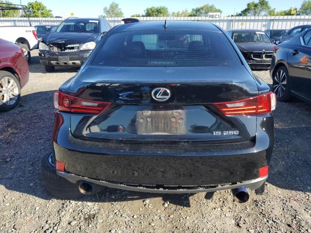 JTHBF1D20E5004020 - 2014 LEXUS IS 250 BLACK photo 6