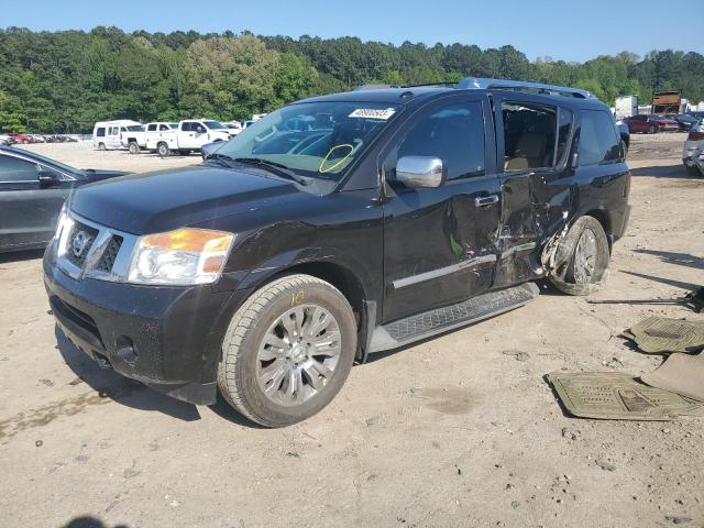 5N1BA0NF7FN612285 - 2015 NISSAN ARMADA PLATINUM BLACK photo 1