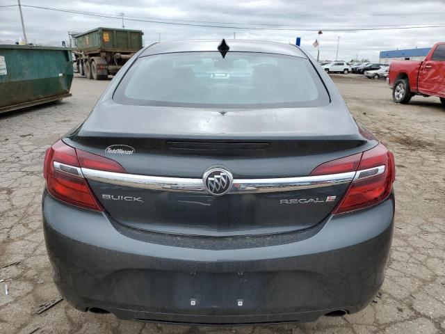 2G4GR5GX5H9134634 - 2017 BUICK REGAL PREMIUM GRAY photo 6