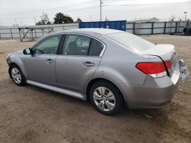 4S3BMBA63B3251804 - 2011 SUBARU LEGACY 2.5I GRAY photo 2