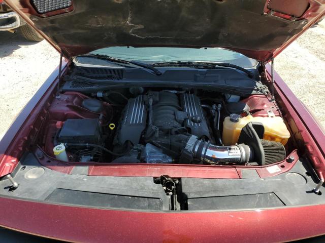 2C3CDZFJ7KH574085 - 2019 DODGE CHALLENGER R/T SCAT PACK MAROON photo 11