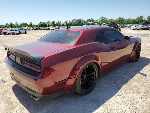 2C3CDZFJ7KH574085 - 2019 DODGE CHALLENGER R/T SCAT PACK MAROON photo 3