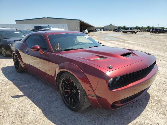 2C3CDZFJ7KH574085 - 2019 DODGE CHALLENGER R/T SCAT PACK MAROON photo 4