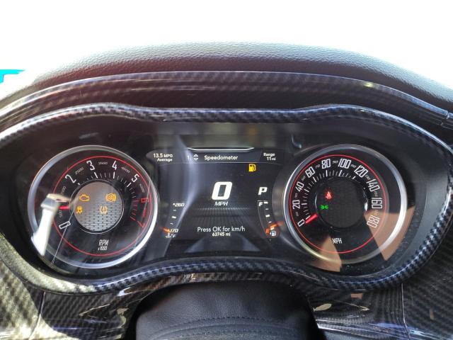 2C3CDZFJ7KH574085 - 2019 DODGE CHALLENGER R/T SCAT PACK MAROON photo 9