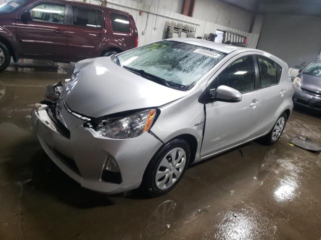 JTDKDTB31C1521071 - 2012 TOYOTA PRIUS C SILVER photo 1