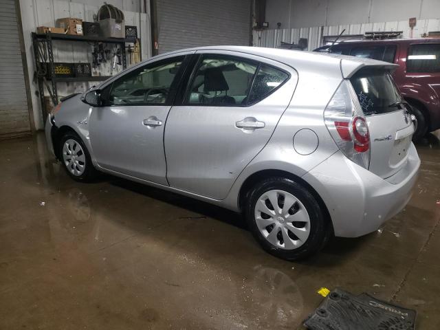 JTDKDTB31C1521071 - 2012 TOYOTA PRIUS C SILVER photo 2