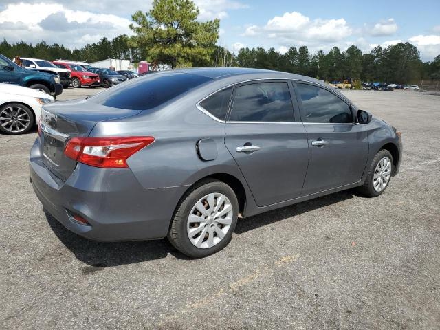 3N1AB7APXJY242808 - 2018 NISSAN SENTRA S GRAY photo 3