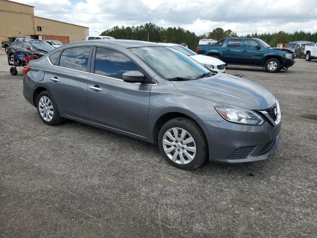 3N1AB7APXJY242808 - 2018 NISSAN SENTRA S GRAY photo 4