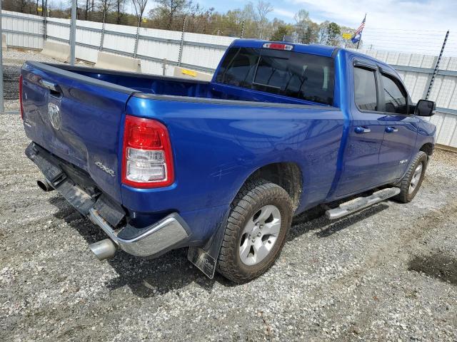 1C6SRFBT1KN782198 - 2019 RAM 1500 BIG HORN/LONE STAR BLUE photo 3