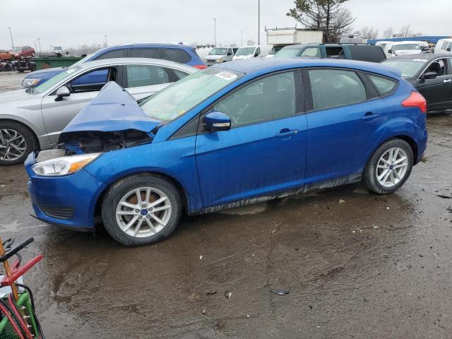 1FADP3K2XJL258674 - 2018 FORD FOCUS SE BLUE photo 1