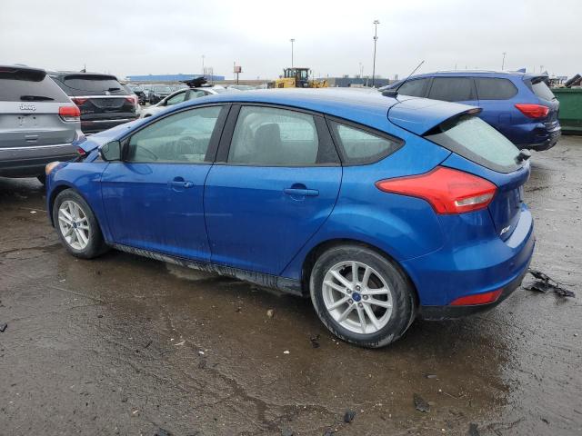 1FADP3K2XJL258674 - 2018 FORD FOCUS SE BLUE photo 2