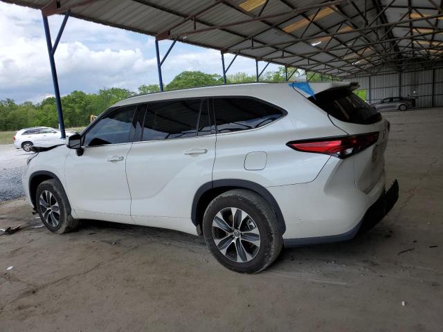 5TDHZRAH8MS058815 - 2021 TOYOTA HIGHLANDER XLE Ağ foto 2