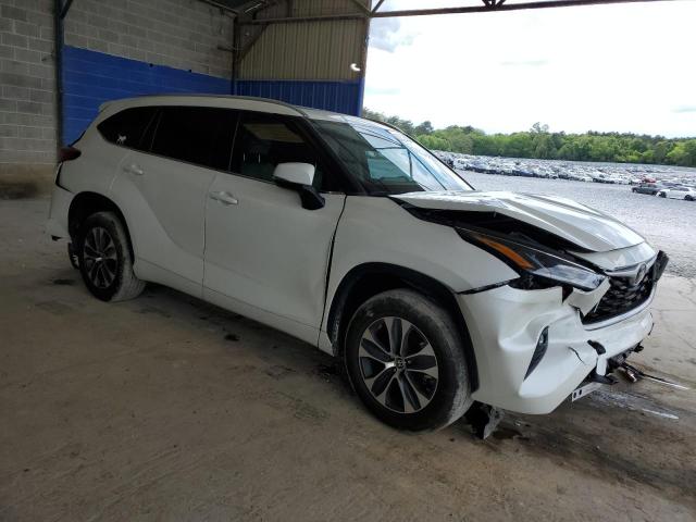 5TDHZRAH8MS058815 - 2021 TOYOTA HIGHLANDER XLE Ağ foto 4