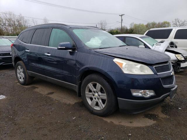 1GNKVGEDXBJ144304 - 2011 CHEVROLET TRAVERSE LT BLUE photo 4