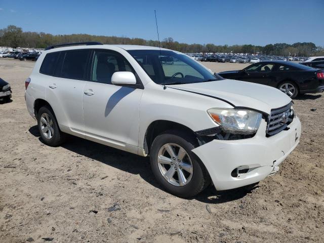 JTEDA41A392003968 - 2009 TOYOTA HIGHLANDER WHITE photo 4