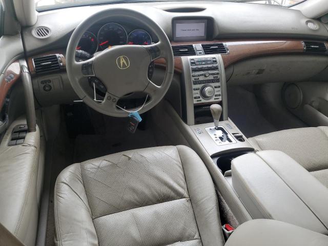 JH4KB16575C008693 - 2005 ACURA RL SILVER photo 8