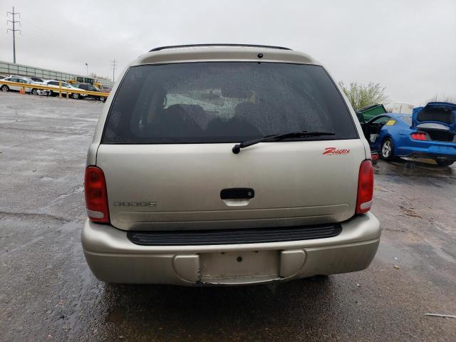 1B4HR28N71F633904 - 2001 DODGE DURANGO GRAY photo 6