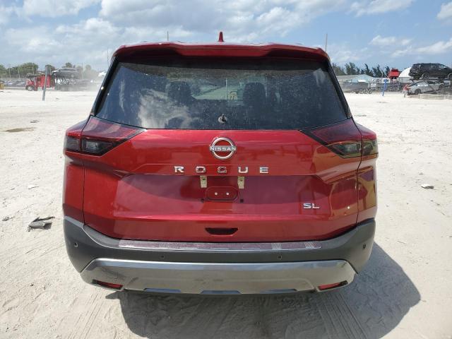 5N1BT3CA3PC685623 - 2023 NISSAN ROGUE SL RED photo 6