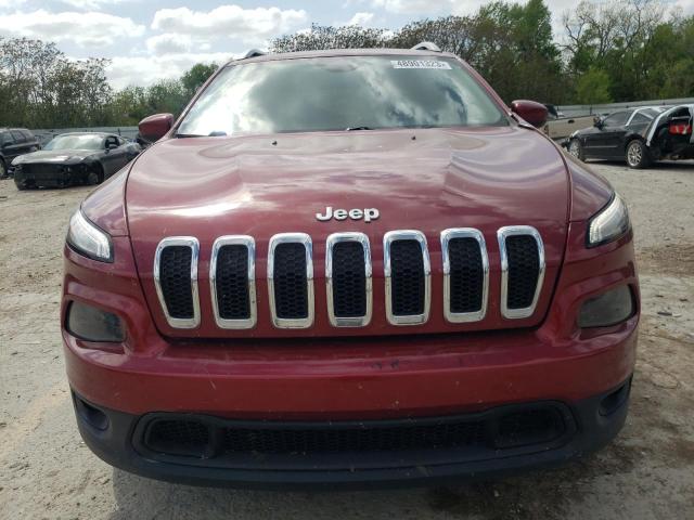 1C4PJLCB9GW160282 - 2016 JEEP CHEROKEE LATITUDE BURGUNDY photo 5