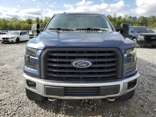 1FTEW1EF6HKD68738 - 2017 FORD F150 SUPERCREW BLUE photo 5