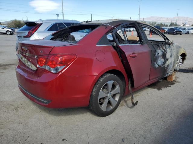 1G1PG5S90B7236881 - 2011 CHEVROLET CRUZE LT BURGUNDY photo 3