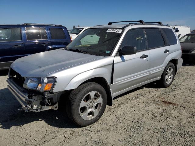 JF1SG656X3G716099 - 2003 SUBARU FORESTER 2.5XS SILVER photo 1