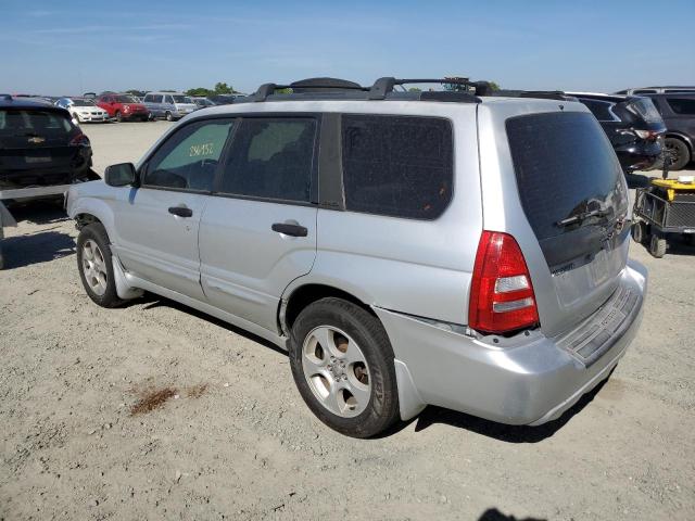 JF1SG656X3G716099 - 2003 SUBARU FORESTER 2.5XS ვერცხლისფერი ფოტო 2