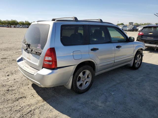 JF1SG656X3G716099 - 2003 SUBARU FORESTER 2.5XS ვერცხლისფერი ფოტო 3